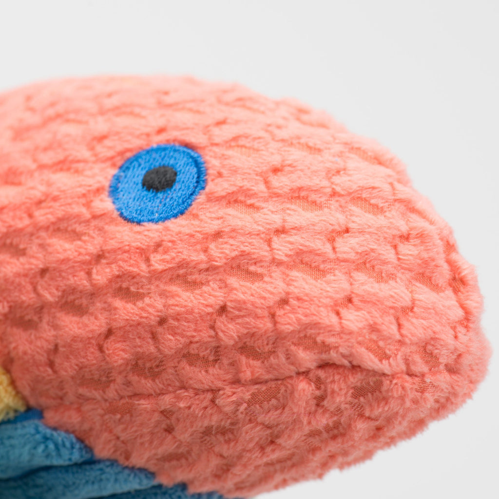 Raucous Rainbow Trout Knottie® Plush Dog Toy