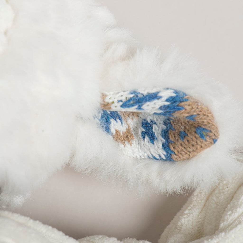 Leo Lamb Plush Dog Toy Knottie®