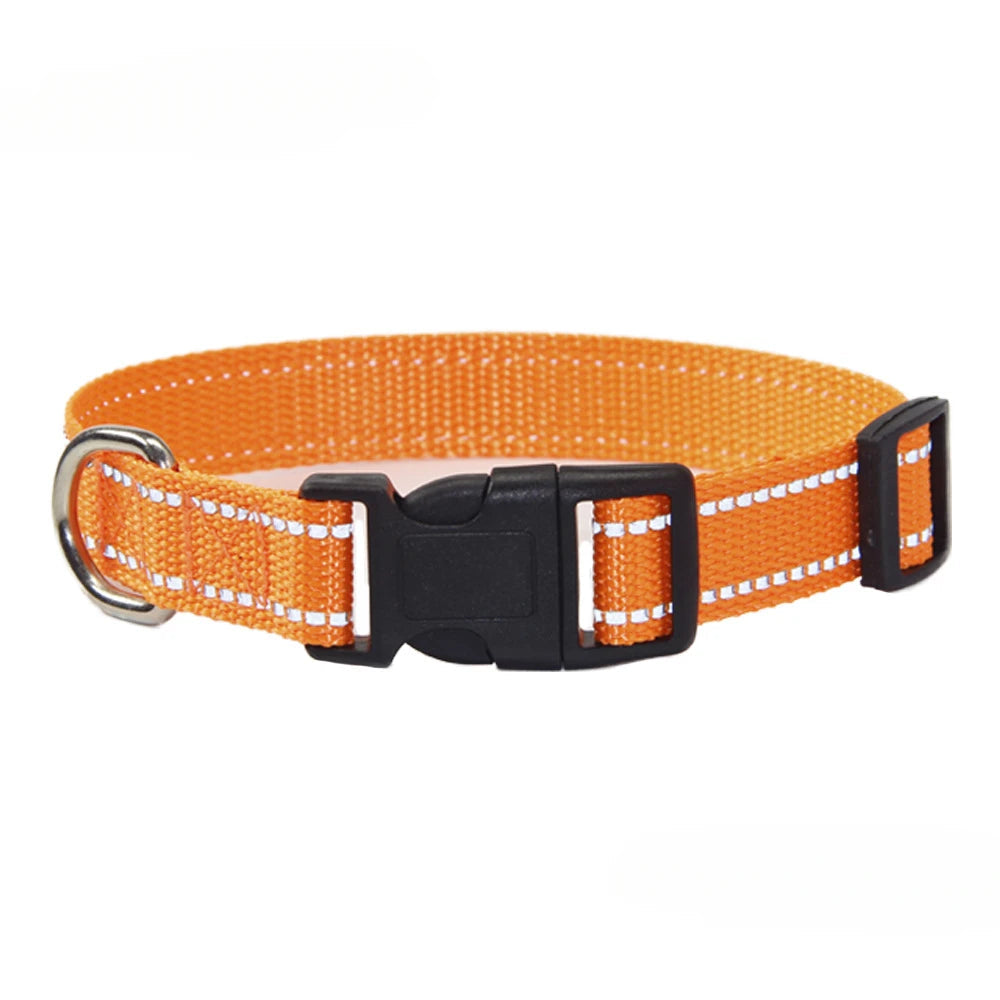 Nylon Dog Collar and Leash Set Pet Collars Leash for Small Medium Large Dogs Dog Accessories for Small Dogs