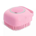 2-in-1 Pet Bath Brush – Soft Silicone Dog Cat Grooming & Massage Comb