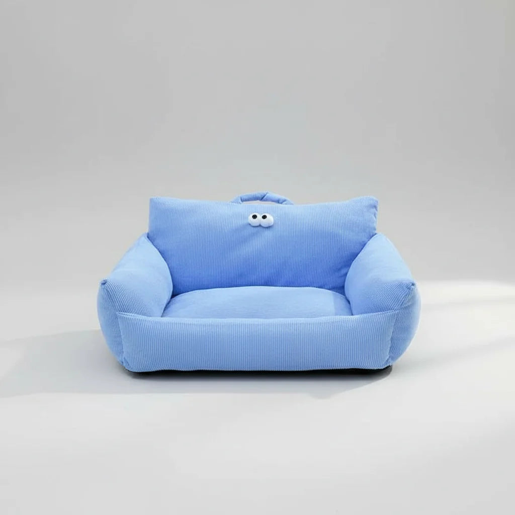 Warm Pet Sofa Bed – Cozy Cat Nest and Small Dog Sleeping Cushion