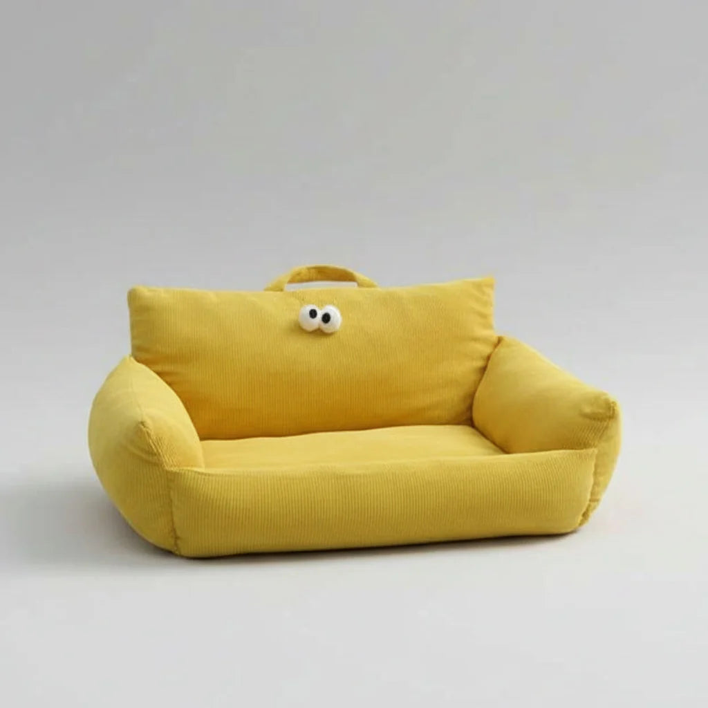 Warm Pet Sofa Bed – Cozy Cat Nest and Small Dog Sleeping Cushion