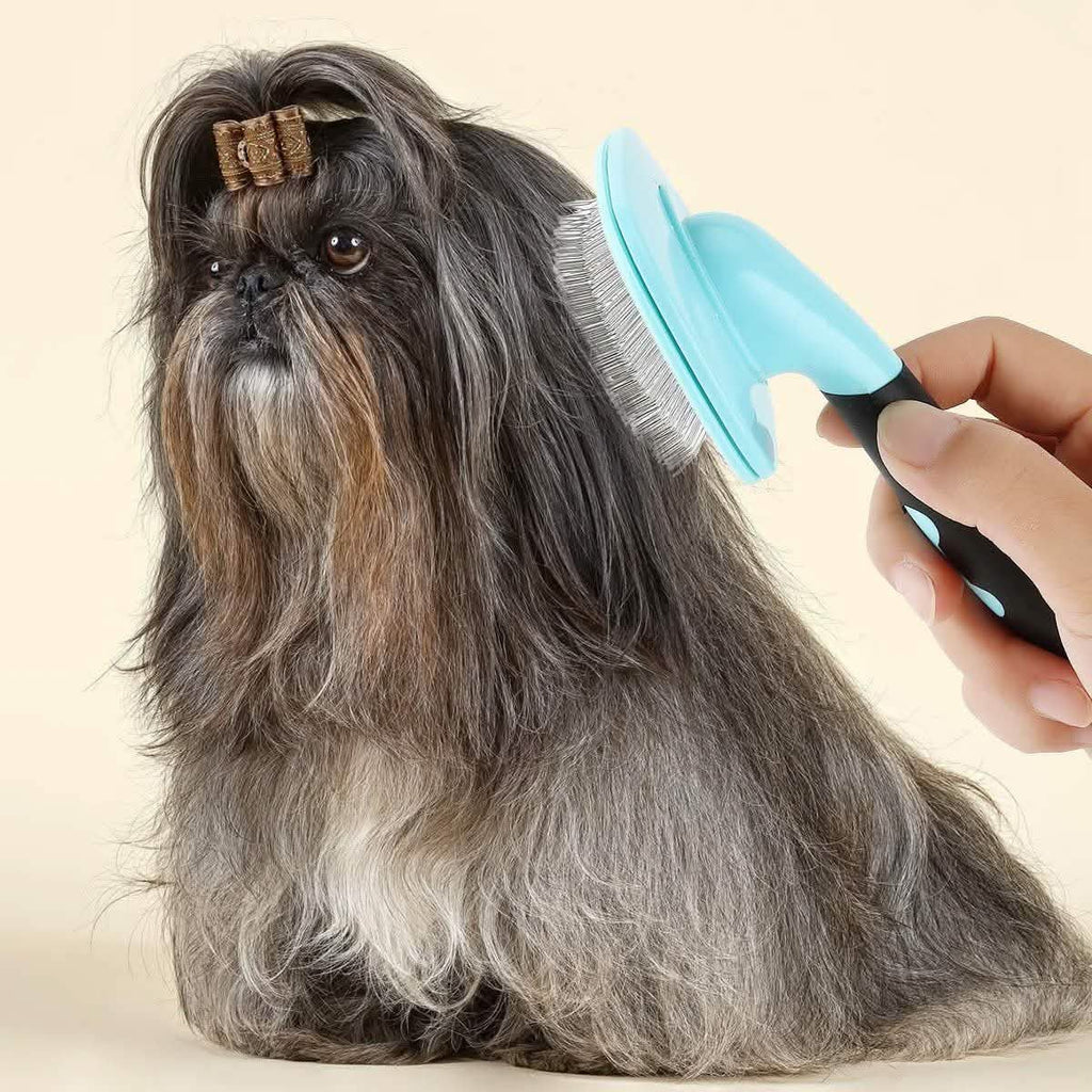 Glendan Dog Brush & Cat Brush - Slicker Pet Grooming Brush