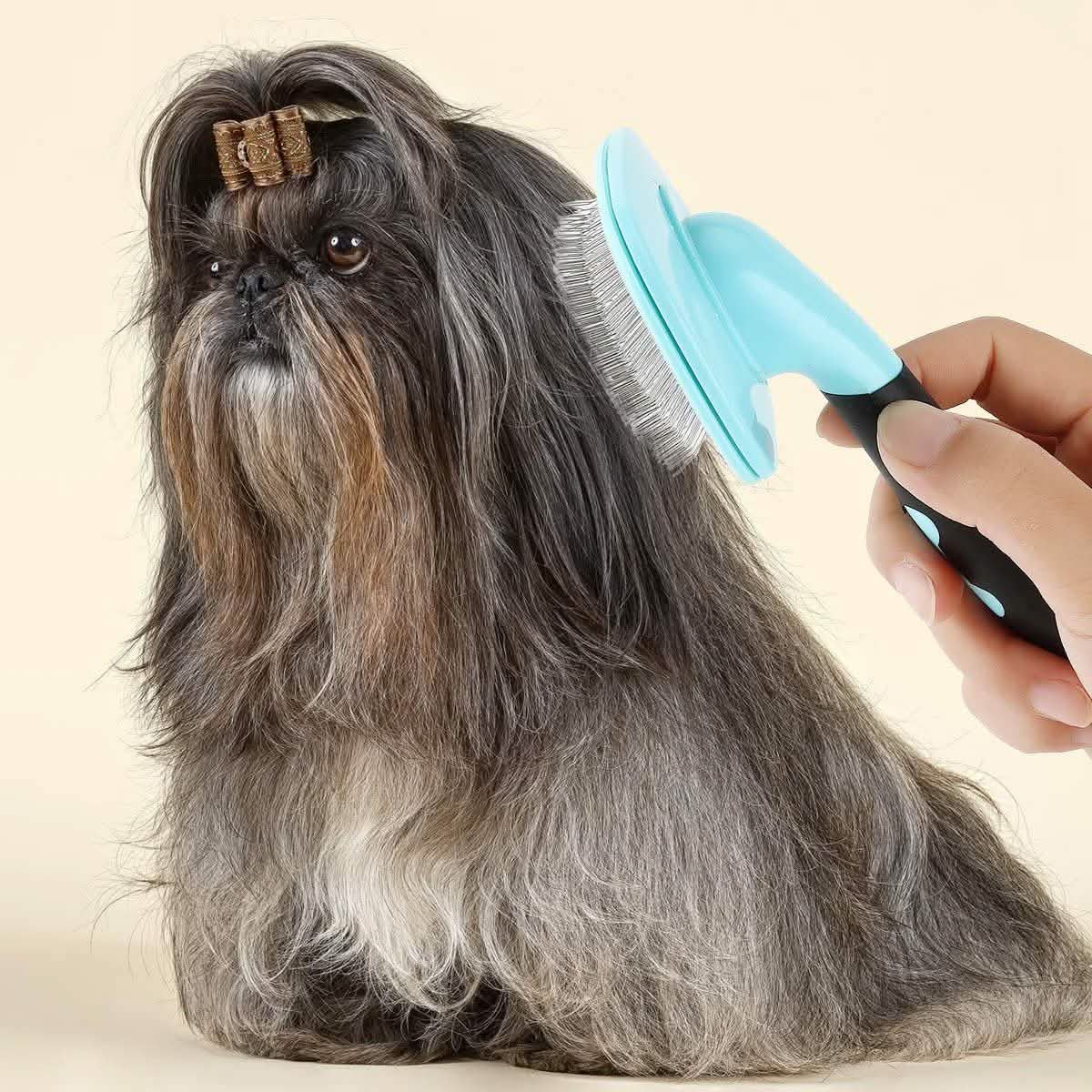 Glendan Dog Brush & Cat Brush - Slicker Pet Grooming Brush