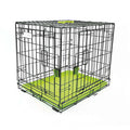 M-Pets Voyager 2-Door Dog Crate Secure Lock Large Green 91cm