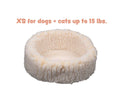 HuggleFleece® HuggleSnuggler™ Cat & Dog Beds